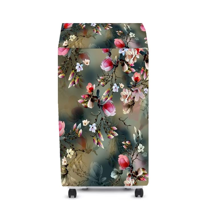 Image of Printed Cooler Cover Compatible for Symphony Hicool i 31L Personal Air Cooler, Waterproof Cover, Dimension 55LX42BX93H Cm, Green.
