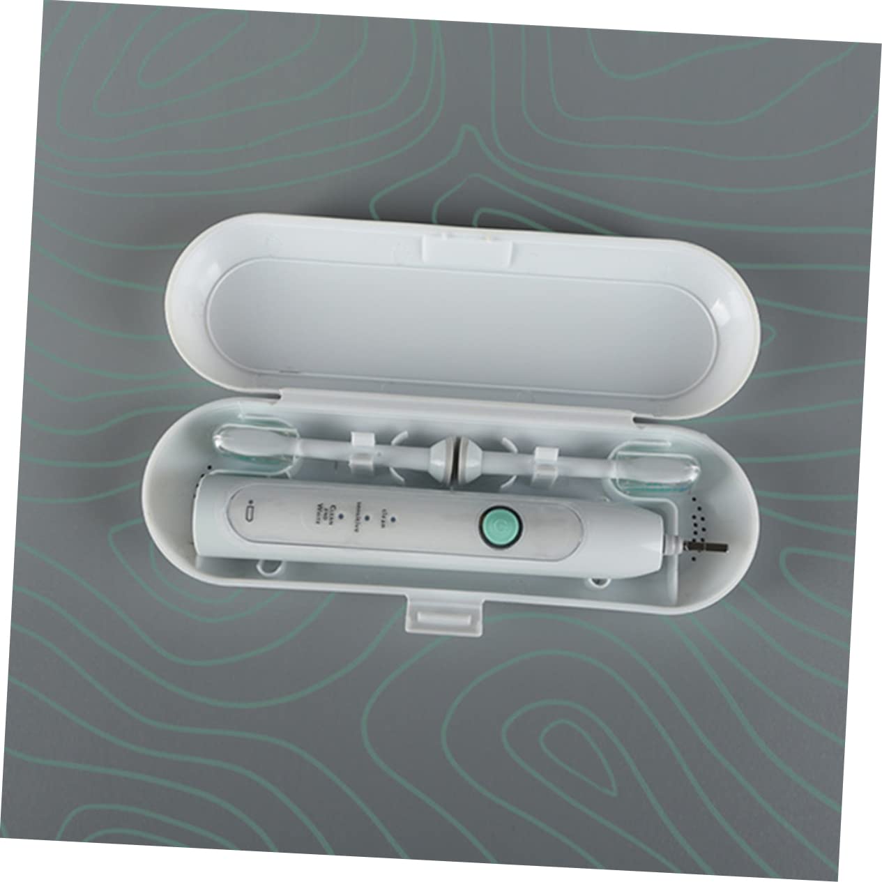 2 Series Estuche De Viaje para Cepillos De Dientes Soporte Portátil para Cepillos De Dientes Estuche para os De es Eléctricos De Viaje para 4 Piezas*2
