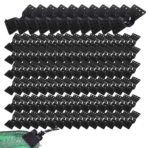 Clip pour tissu d'ombrage robuste structure ABS renforcée