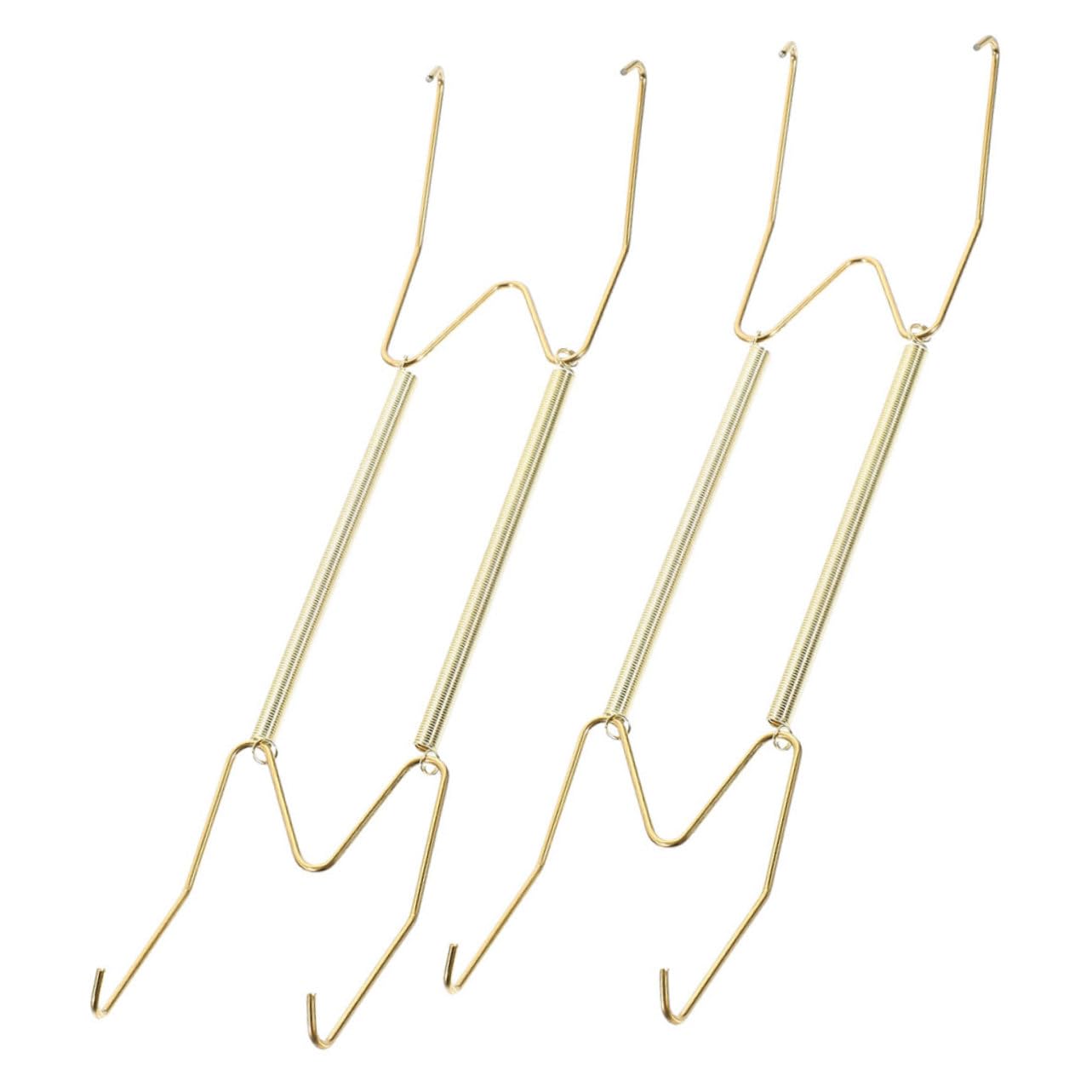 KICHOUSE 2pcs Plate Wall Hangers For Display: Wall Plate Hangers - Hook For Decorative Platters - Invisible Hooks For Decorative Dish