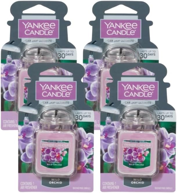 Yankee Candle Car Jar Ultimate, Midsummer's Night, 0.96 OZ (Pack of 6)