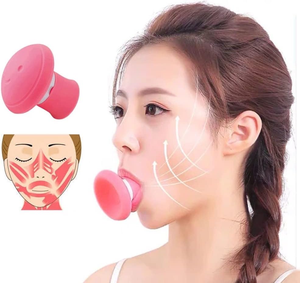Face Exerciser, Facial Yoga For Skin Tighten Firm, Jaw Exerciser, Double Chin Breathing Exercise Device Jaw Face Slimmer For Women And Men,1 Count