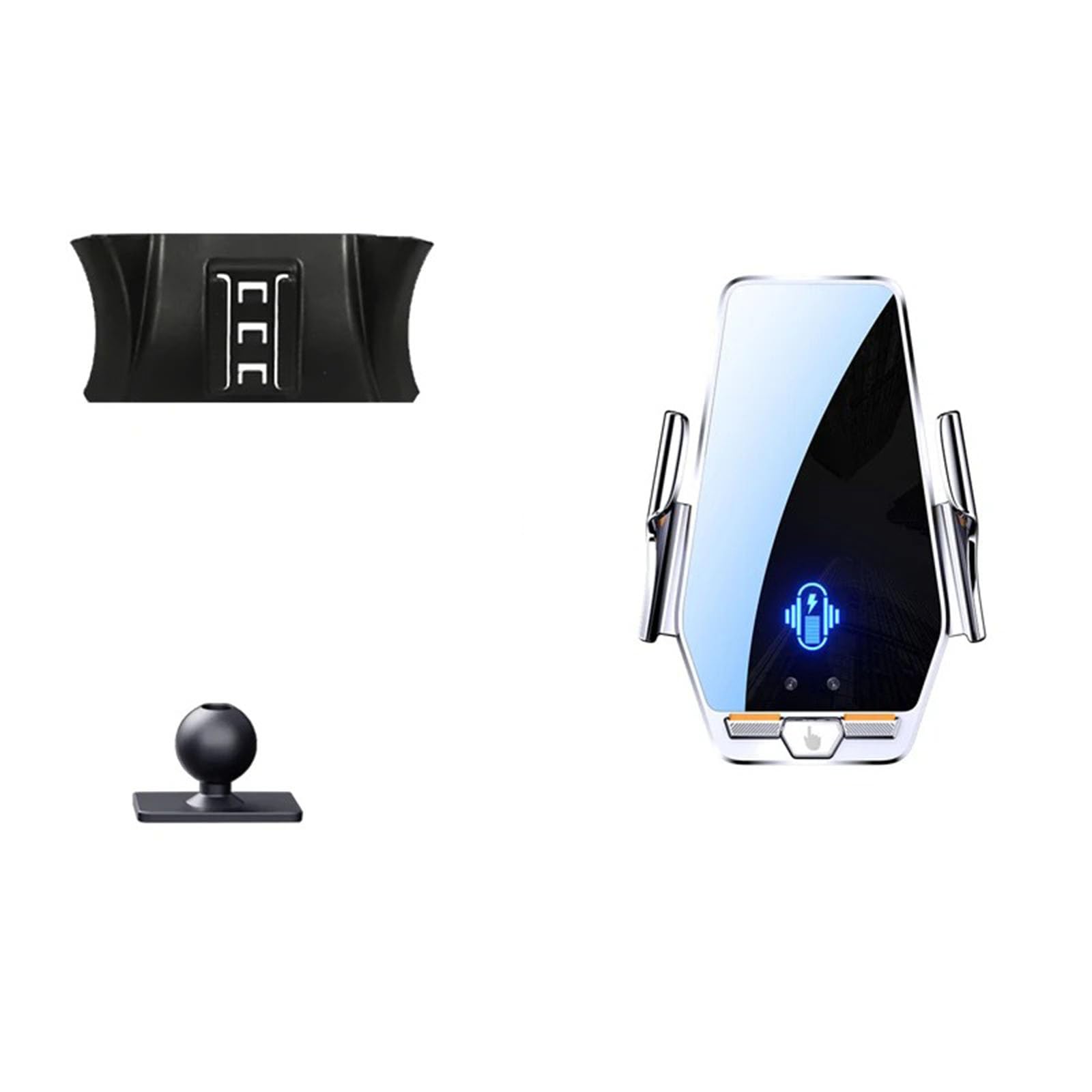 MOGFLMAN Car Phone Holder for Porsche 718 2016-2023, LHD Car Phone Holder