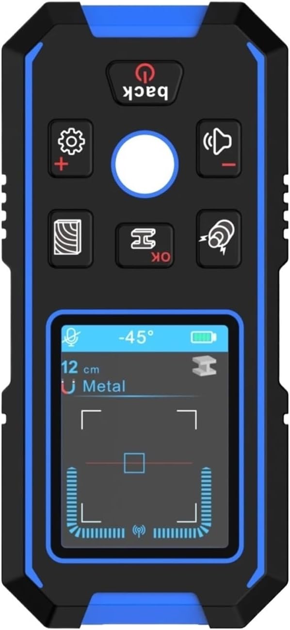 stud finder, Stud Finder Wall Scanner NF-518 Metal Detector Backlit Finder Cable Wires Depth Tracker Undeground Wall Scanner Display