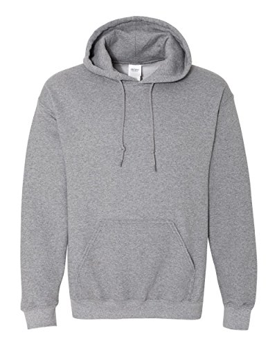 Gildan Heavy Blend Hooded Sweatshirt - 18500_Graphite Heather_Medium