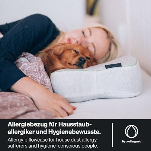 Housse d'oreiller pour personnes allergiques BLACKROLL haute performance