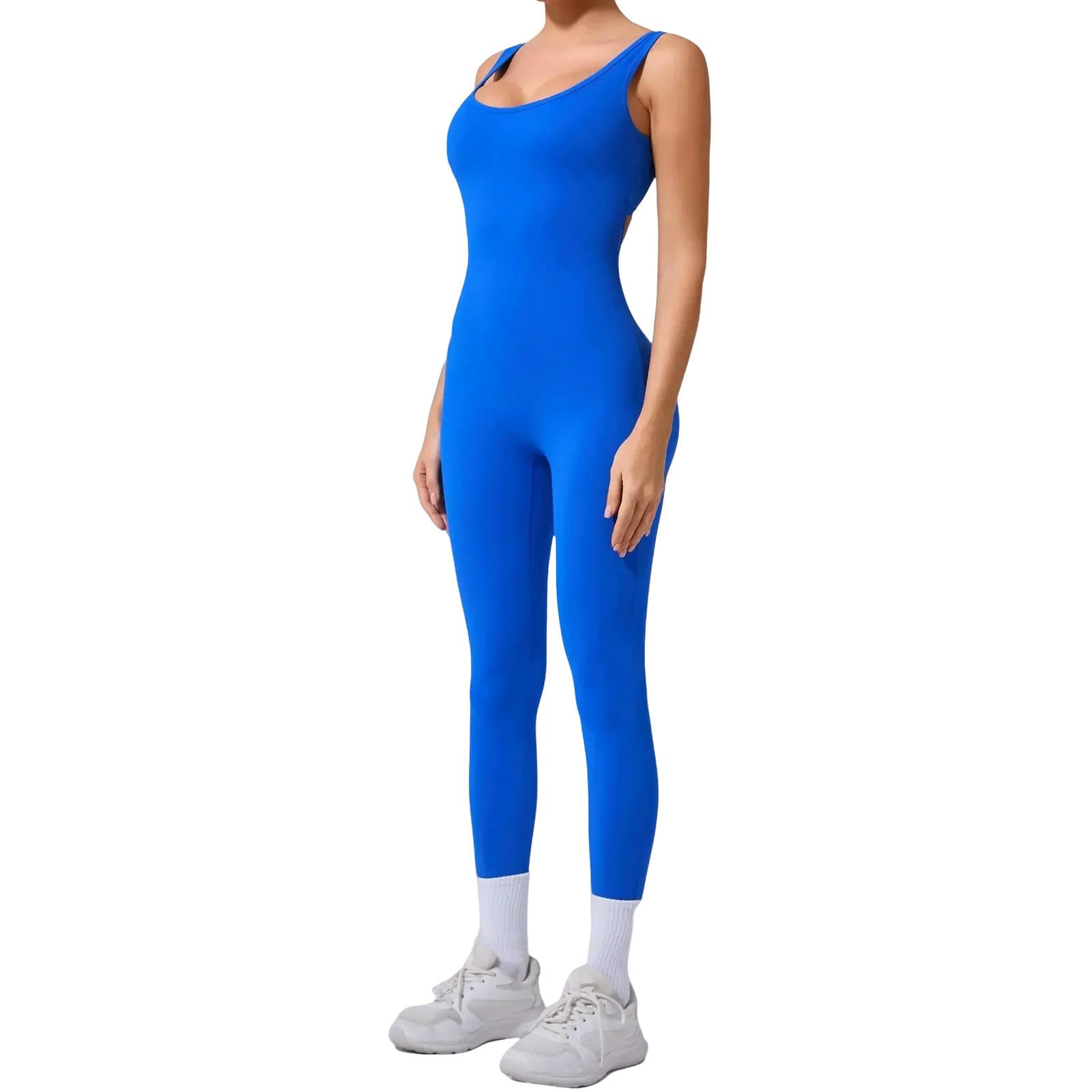 bielizna modelująca bezszwowe kombinezony do jogi sporty fitness podnoszenie bioder puste piękno plecy jednoczęściowy trening bieganie siłownia legginsy-czarny-M