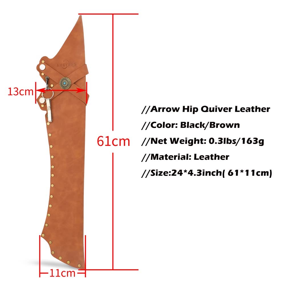 Carquois Salomon Carquois De Hanche En Cuir Véritable Bantoro Crafts - Fait  Main - Réversible - Poche Accessoires Accessoire Tir à L'artisanat, image size:1000x1000