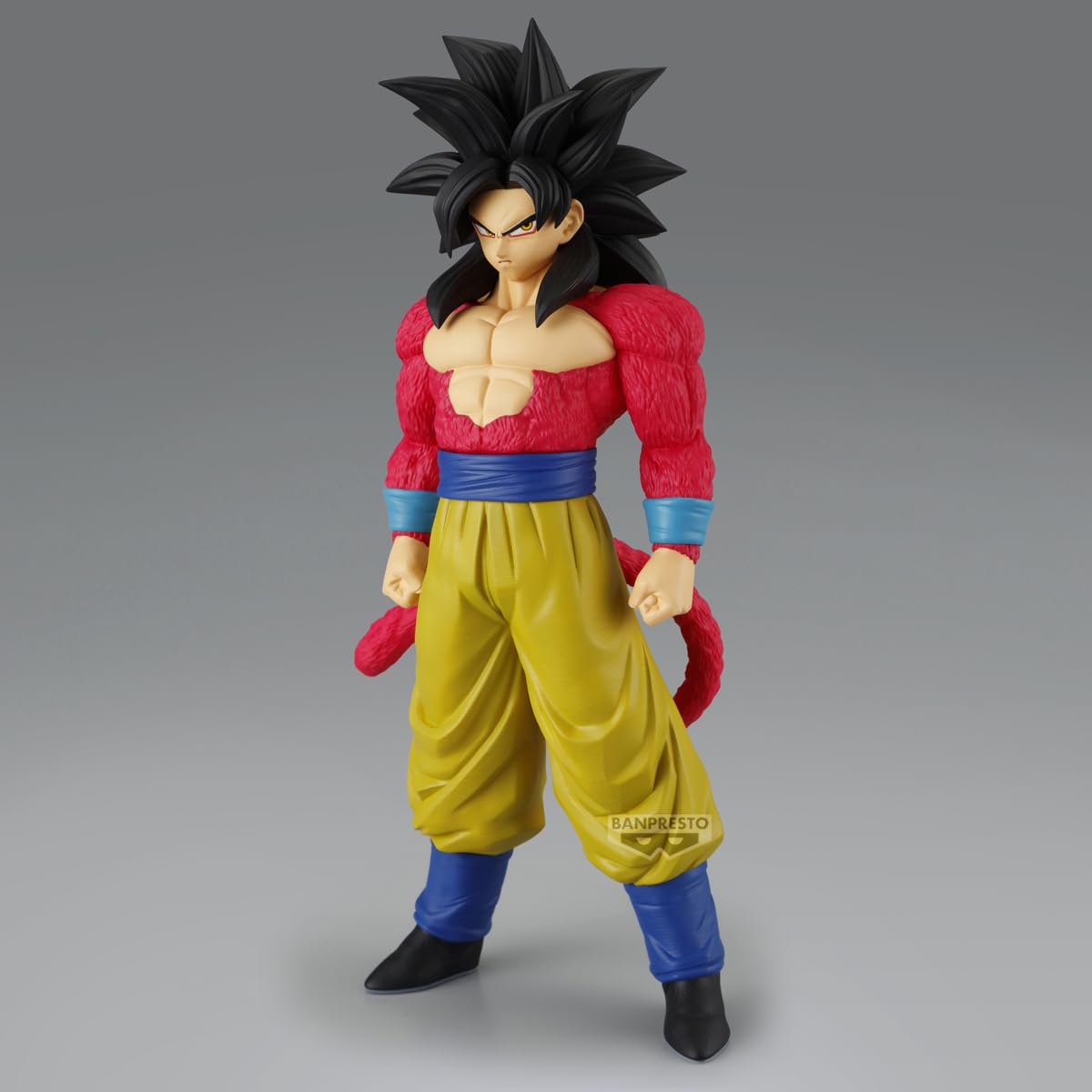 Banpresto Figurka akcji Goku Super Saiyan 4 Dragon Ball GT - Solid Edge Works 21 cm - BP29903P wielokolorowa - Figurka kolekcjonerska - Idealna dla fanów anime