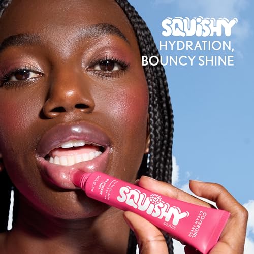 COVERGIRL Clean Fresh Squishy Glaze™ Lip Butter Balm, Flavored, Non-Sticky, with Vitamin E & Shea Butter – 140 Toasted Vanilla (Sheer Beige) - image 4