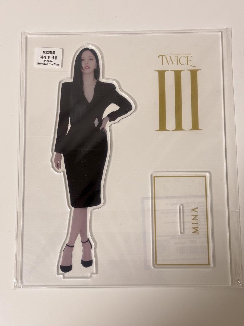 Amazon.co.jp: TWICE アクリルスタンド ミナ 4TH WORLD TOUR III  