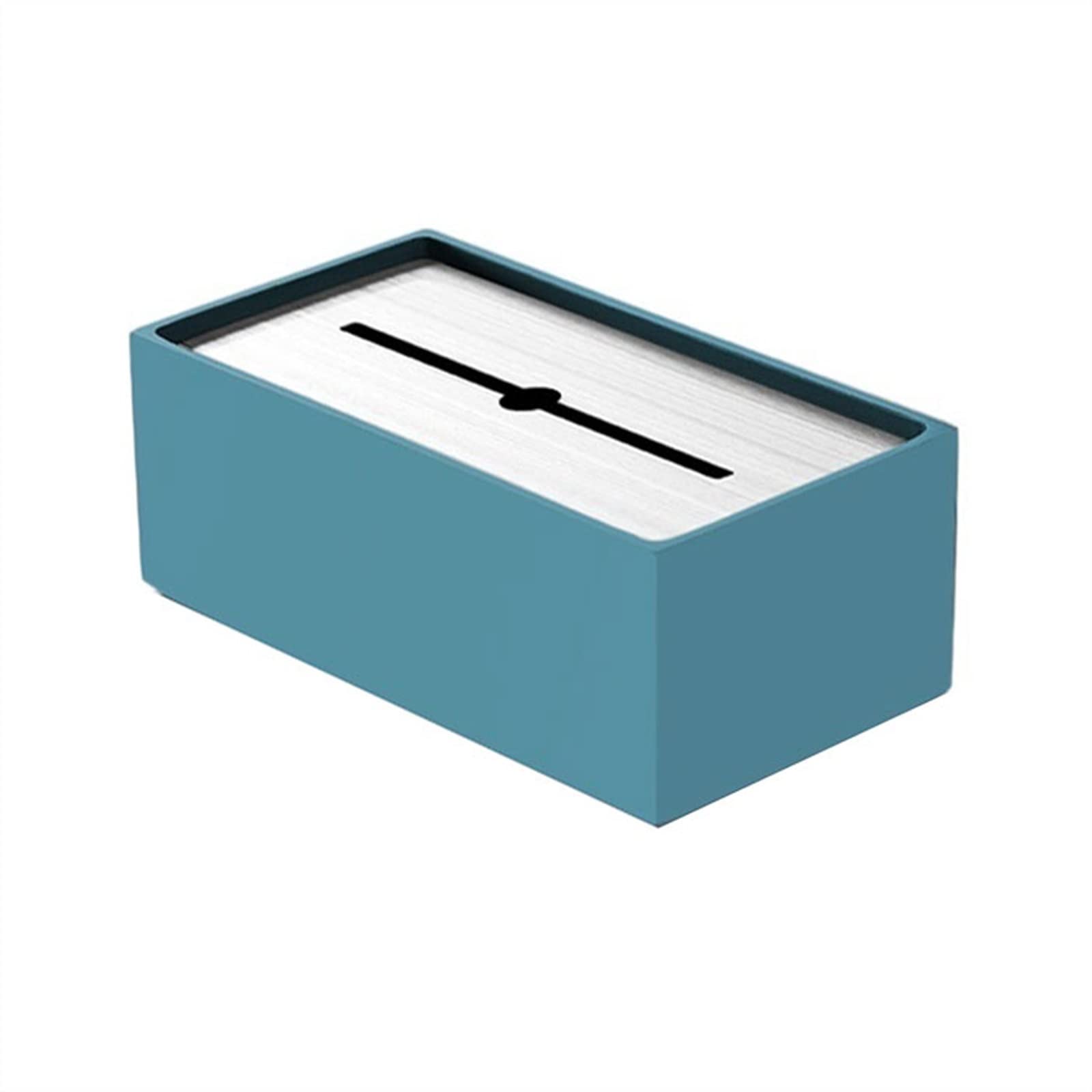 GTHTUHFD Tissue Paper Box Tissue Box Large Stainless Steel Tissue Box Light Luxury Creative Desktop Paper Box Desktop Napkin Box Bulk Tissues Boxes,C