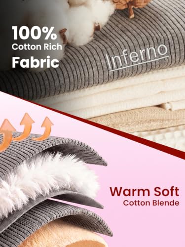 Image of Lux Inferno Ladies Slips Thermal Vest | Regular Fit | Warm Winterwear | Pack of 1 Charcoal