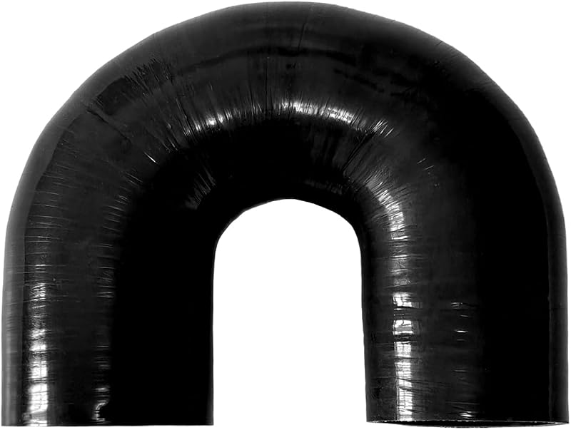 Mangueira Curva de Silicone 180° Haturmyko com Diâmetro Interno de 63 mm – 1 unidade