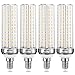Wedna Ampoules LED E14 20W, Blanc Chaud 3000K, 2000LM, Équivalent 150W Ampoule Incandescente, Ampoules de Maïs LED E14, Non Dimmable, Lot de 4