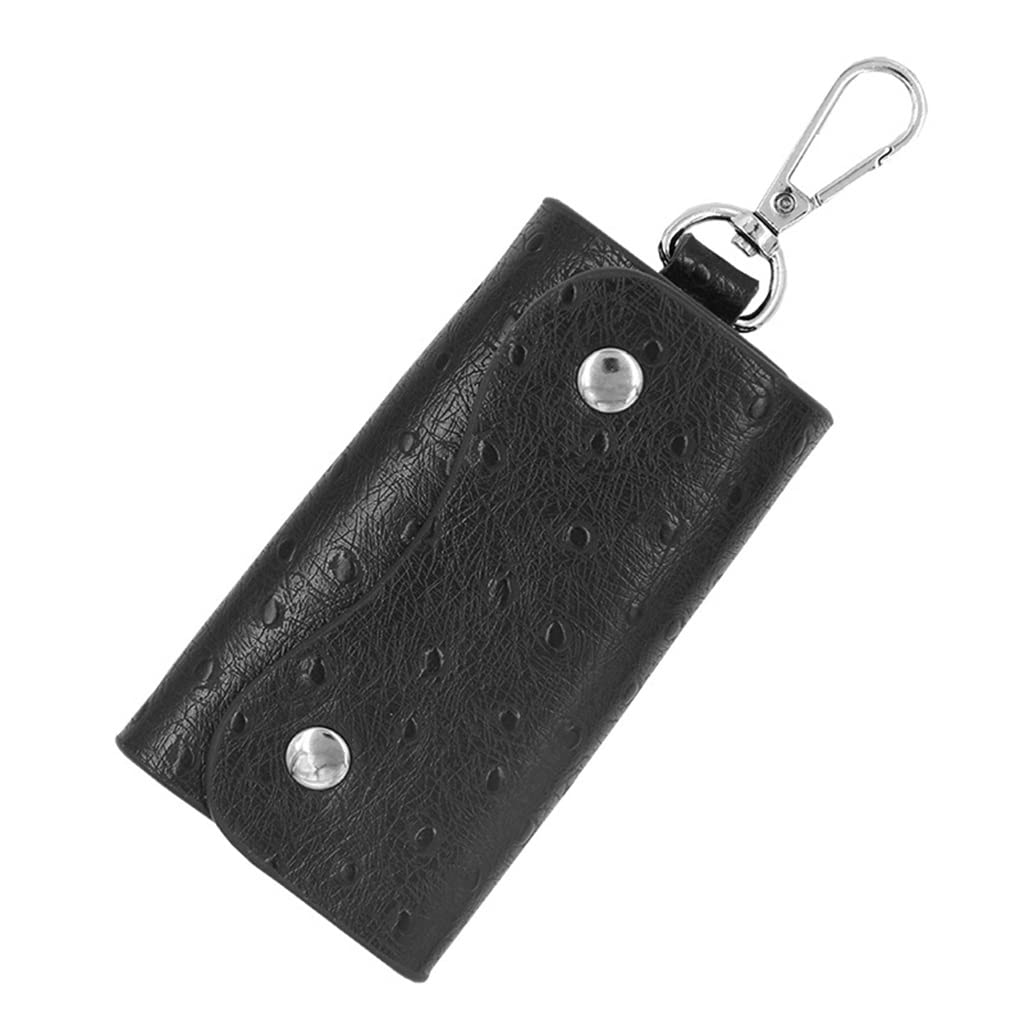 ArinkO Custodia Multifunzionale per Chiavi per Auto e Borsa per Telecomando da Uomo con Scomparto per Chiavi con Lucchetto (Opzione D, Misura Disponibile)