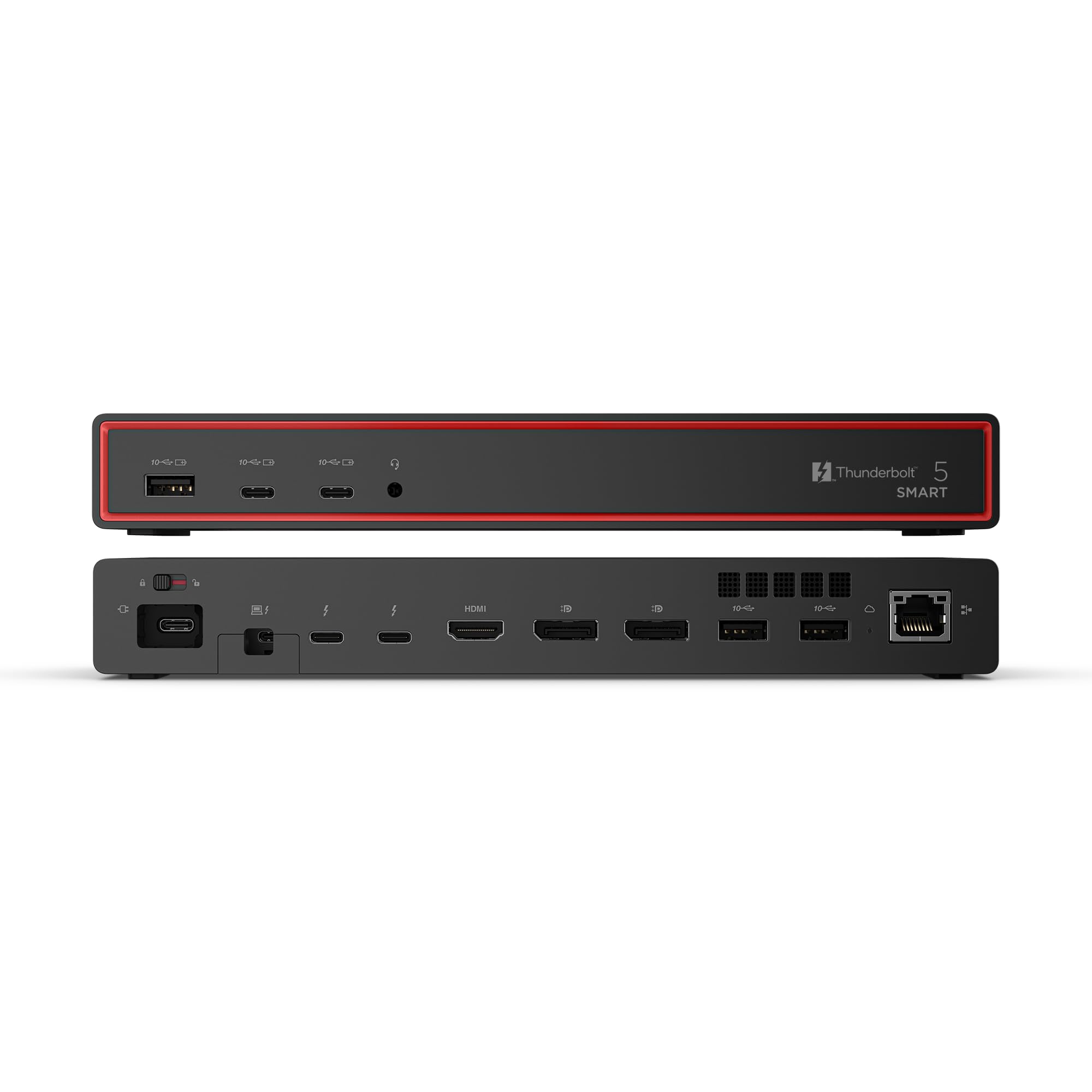 Lenovo ThinkPad Thunderbolt 5 Smart Dock 7500 EU, docking station con 2xDP 2.1 HDMI 2.1 2.5GbE, porte USB-A/USB-C, PD 3.1 fino a 180W