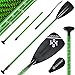 KESSER® Paddel Carbon Professional Speed inkl. Tasche - 3-teilig für SUP Kayak Stand-Up Paddling Board - leicht 700g Stechpaddel Verstellbar Teleskop 165cm-215cm Kajakfahren Surfboard Stecksystem