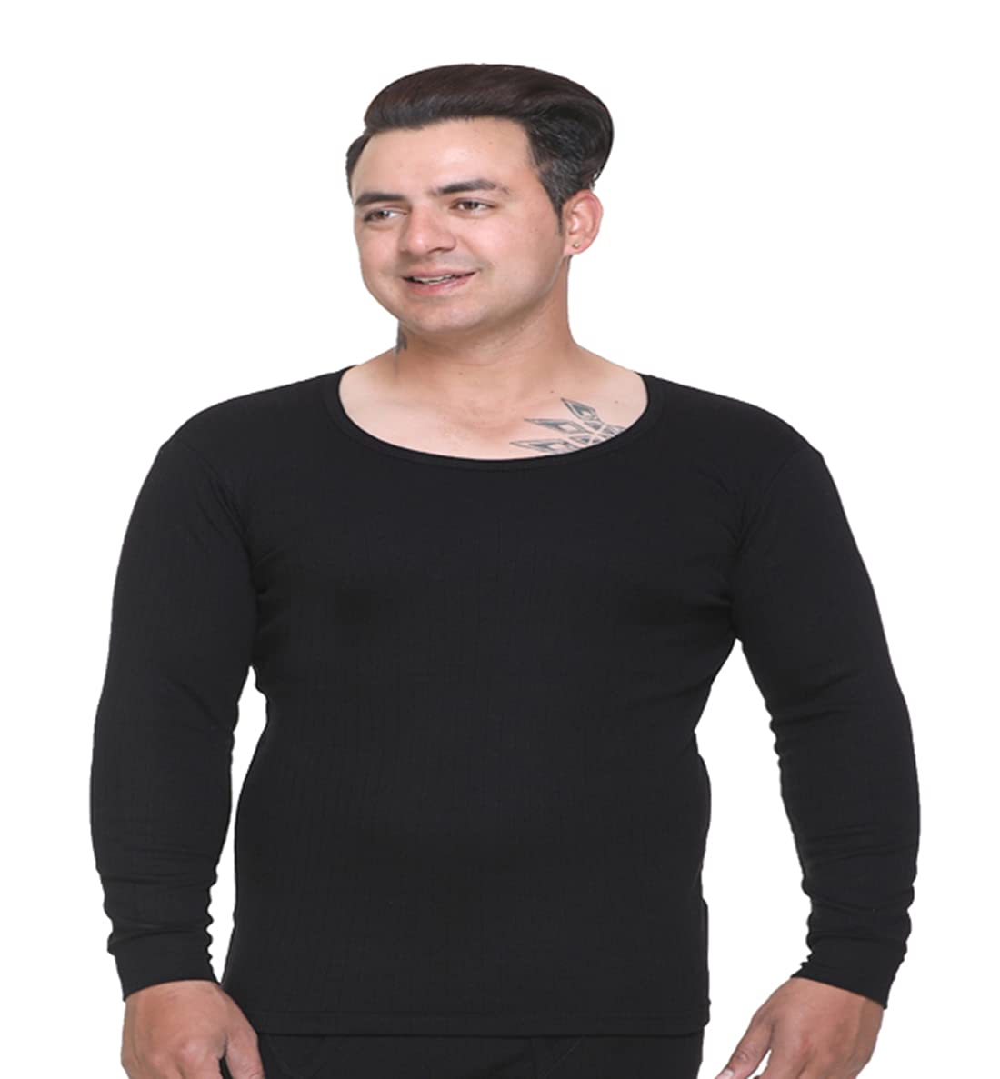 Men Winter Thermal Round Neck Full Sleeve Tshirt-picture-46