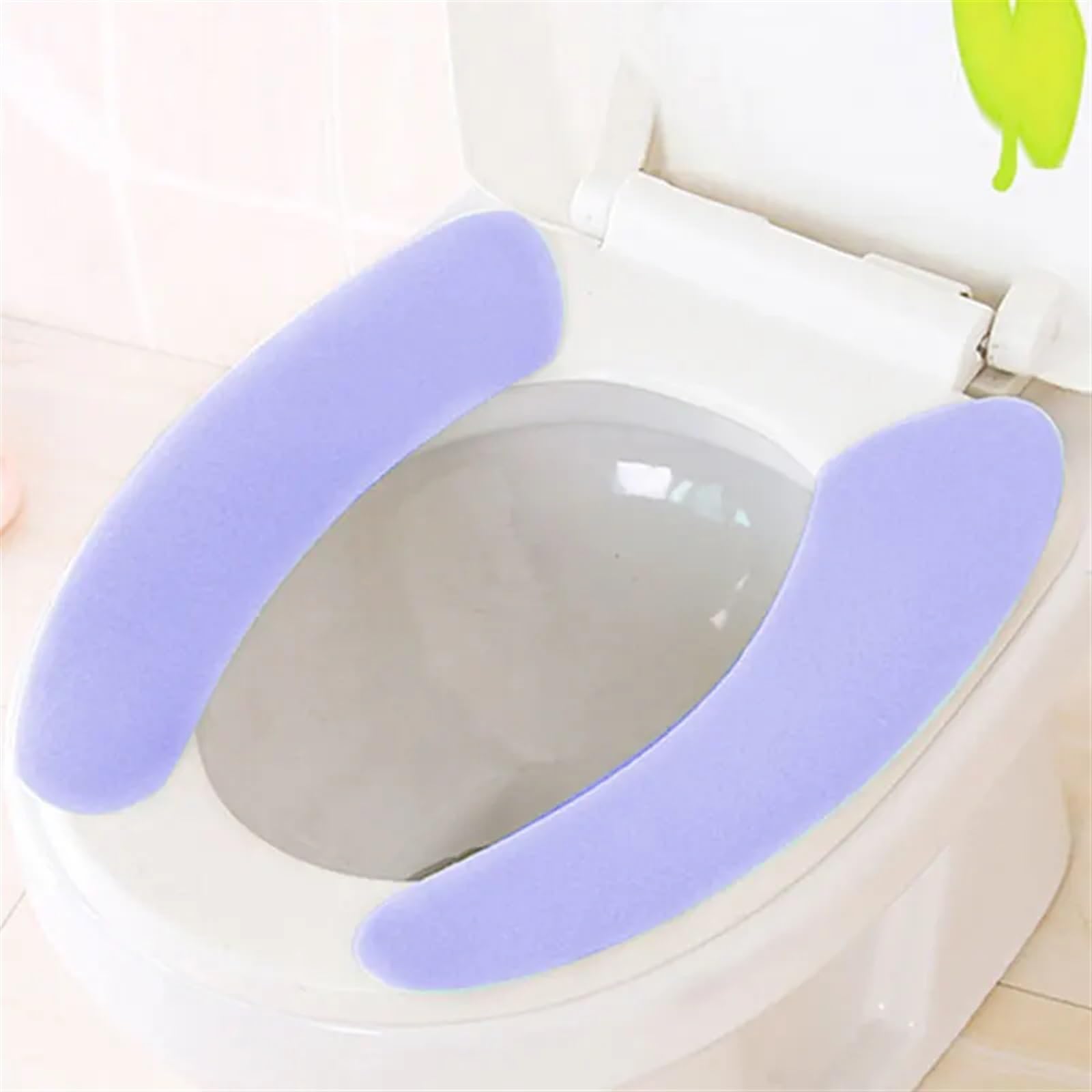 Housse de siege de toilette douce violette pour le confort de votre maison