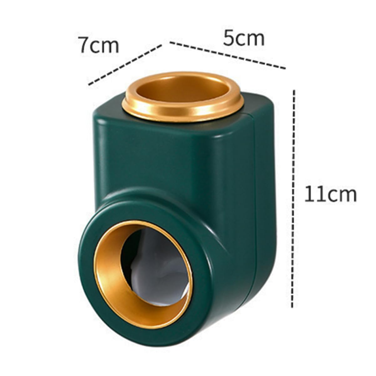 HOMOCONO Automatic Squeezer for Toothpaste Wall-Mounted No Punching for Bathroom