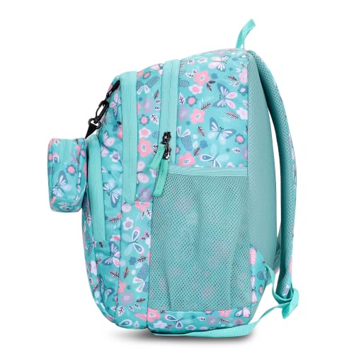 Image of BEAUTY GIRLS BY HOTSHOT PANDA 1837|school bag for girls|kid backpack for girls|15.5INCH|water resistant|20 L school bag