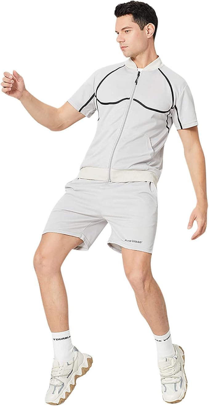 Amazon Co Jp セットアップ Shopyruder スポーツウェア メンズ 上下セット ランニングウェア メンズ 夏 スポーツウェア セット 冷感 半袖シャツ ロング パンツ 上下セット トレーニングウェア 大きいサイズ 夏 おしゃれ ゆったり カジュアル Clothing Accessories