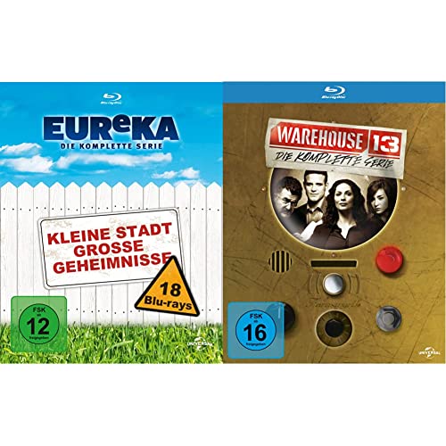 Bild: EUReKA: Kleine Stadt grosse Geheimnisse - Die komplette Serie [18 Blu-rays] [Blu-ray] & Warehouse 13: Die komplette Serie [15 Blu-rays] [Blu-ray] f�r 79,34 EUR (-6%) statt 33,99 EUR bei amazon.de