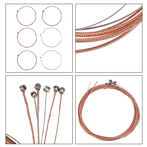 rongweiwang Ensemble de 3 cordes de guitare acoustique accessoires d’instruments de musique professionnels - Les Beatles, Paul McCartney, John Lennon, RIngo Starr, George Harrison rongweiwang Ensemble de 3 cordes de guitare acoustique accessoires d'instruments de musique professionnels – Image 7