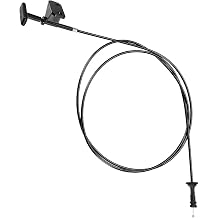 Hood Bonnet Release Handle For GMC for Suburban V1500 R2500 V2500 1987-1991 912020 Hood Release Cable
