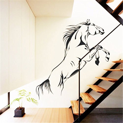skyllc® Pentium Cheval Salle de Bureau décoration PVC Stickers muraux