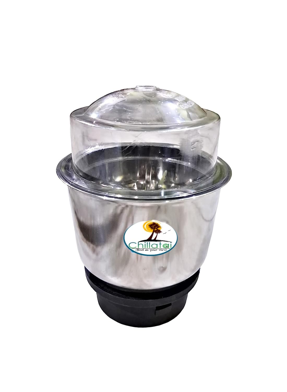 CHILLATAI Amma Mixer Grinder 400 Ml Silver Stainless Steel Suitable Chutney Jar-picture-16