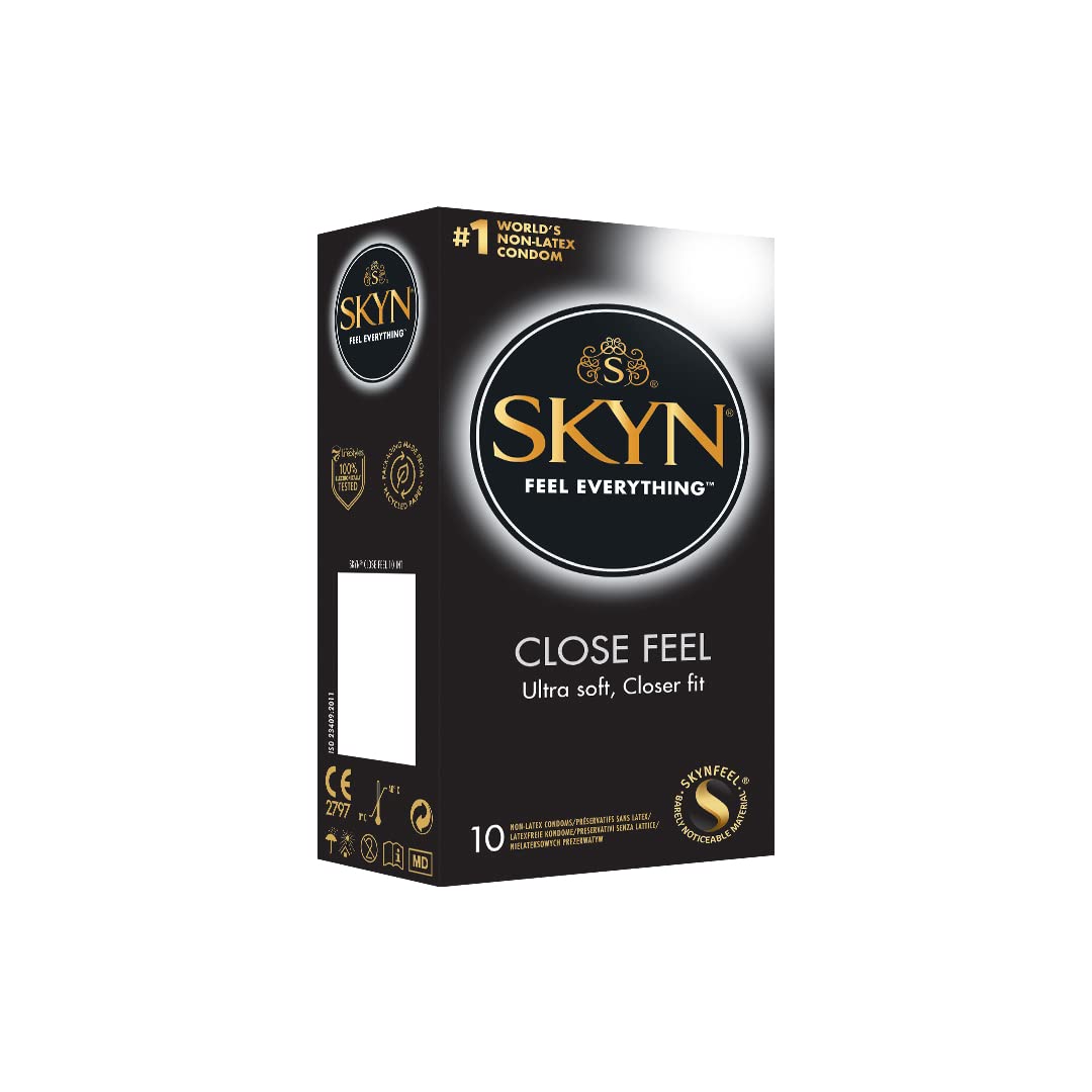 Skyn Close Feel - 50 preservativi senza lattice + 10 preservativi gratuiti (50 preservativi + 10 preservativi)