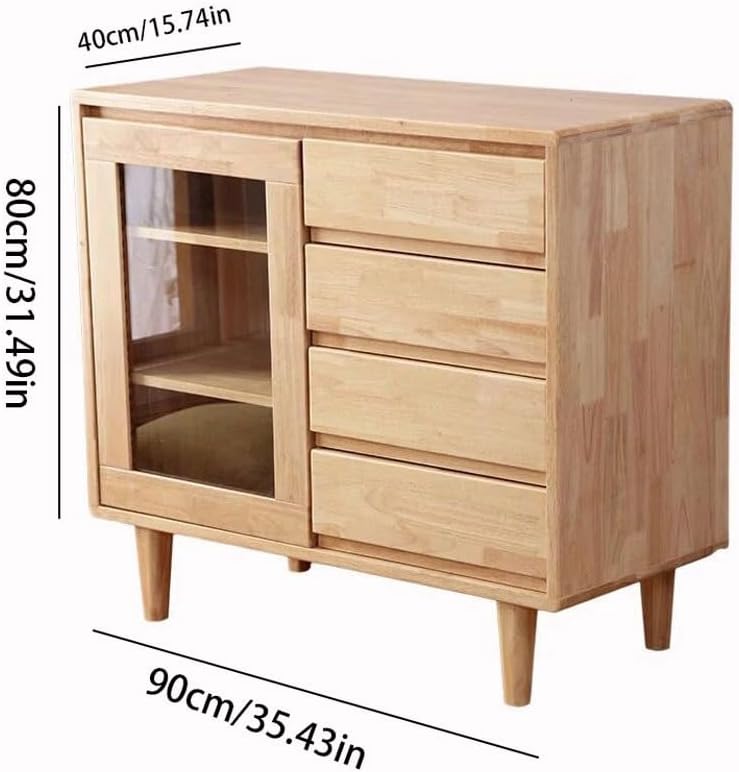 Buffet Cabinet Dining Room Sideboard Living Tea Cabinet with Door Wine Kitchen Tableware Storage Buffet Cabinet with Storage