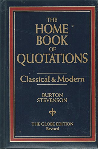 Home Book Of Quotations Class 0517431300 Book Cover