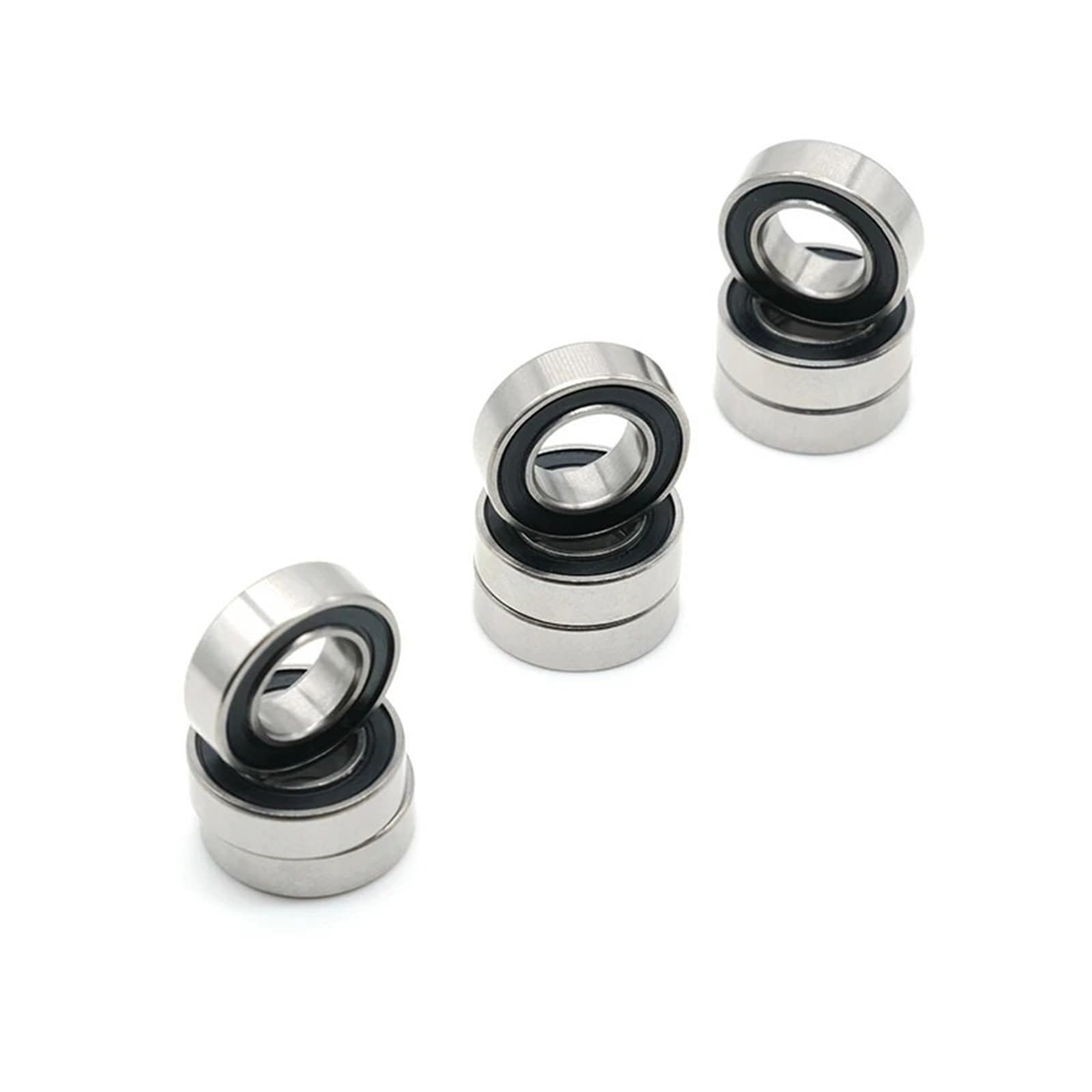 Łożysko SMR63RS (3 x 6 x 2,5 mm, SMR63 RS 2RS), uszczelnione łożyska kulkowe SMR63-2RS czarne uszczelnione