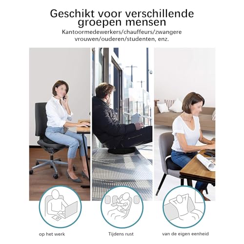 Variante de NEXROLA cojín antiescaras espuma viscoelástica 40×34×6 cm