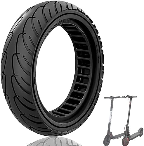Felixstory 8.5x2.0 Inch Solid Tire, Replacement for 8 1/2x2 50/75-6.1 Orignal Scooter Tire, Fit for Gotrax GXL V2/ Xr/XR Ultra Hiboy S2 Hover-1 Journey Swagtron SG-5 ELectric Scooter, Black 1pc