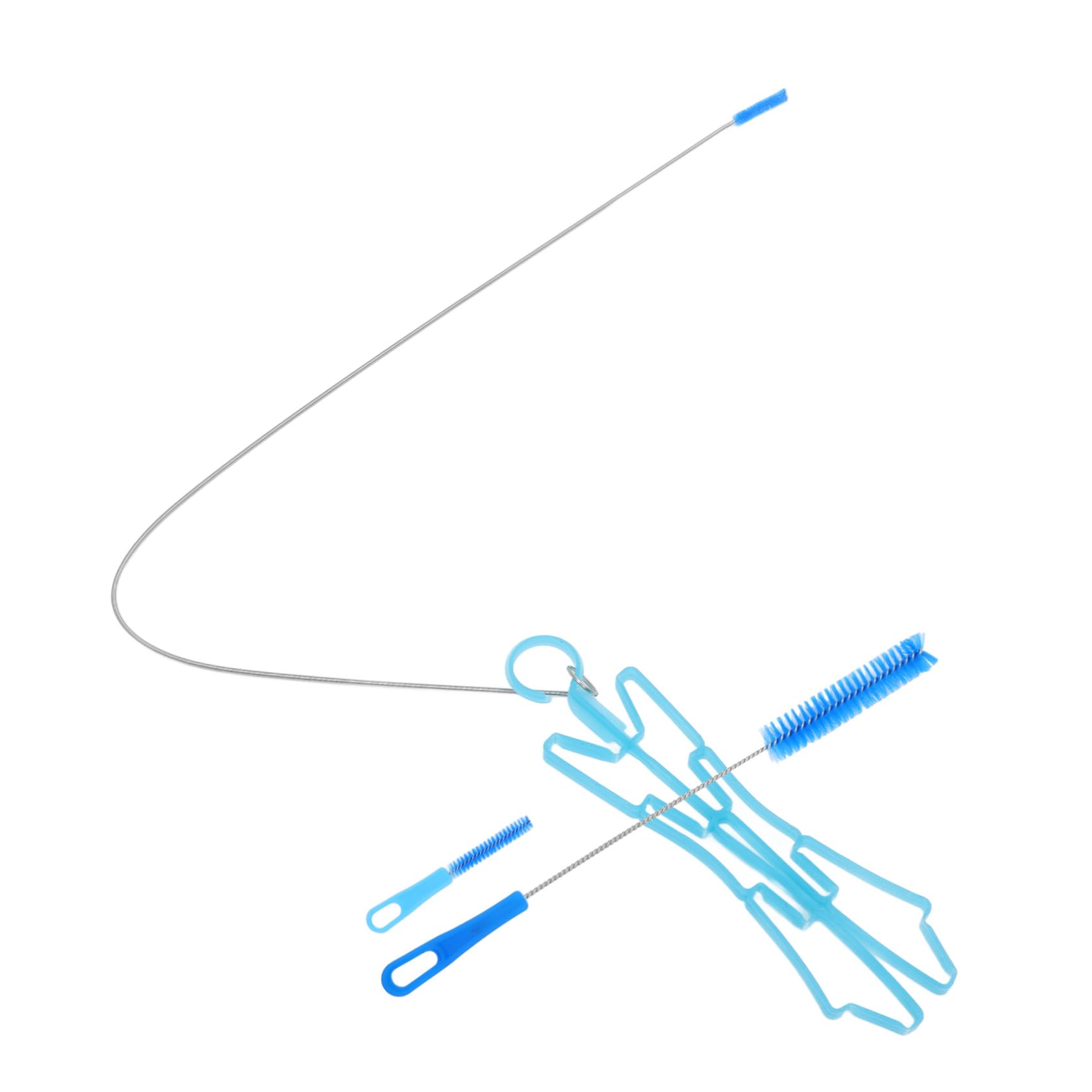 STOBAZA Water Bladder Cleaning Brush Set of 3 Reusable 304 Stainless Steel Efficient Cleaning for Outdoor Use