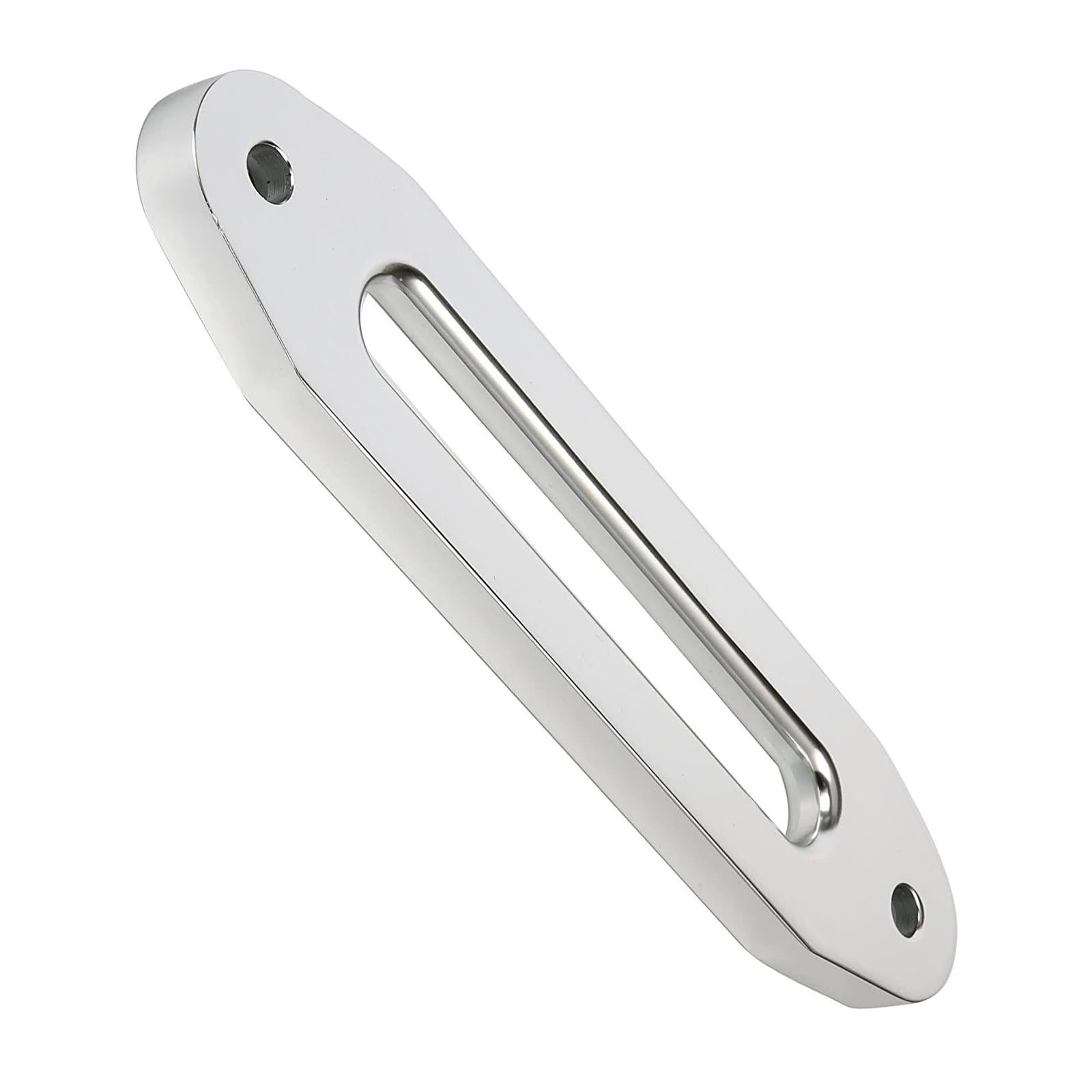 10inch Corrosionresistant Aluminum Hawse Fairlead for Enhances of Synthetic Winch Rope Cable 8000-15000LBs Billet Aluminum Fairlead