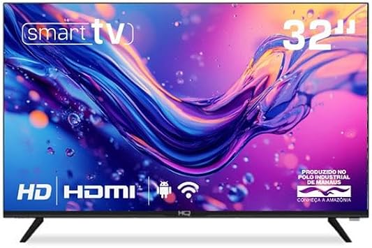 Smart TV HQ 32" HD Android 12 - HQS32NKHM