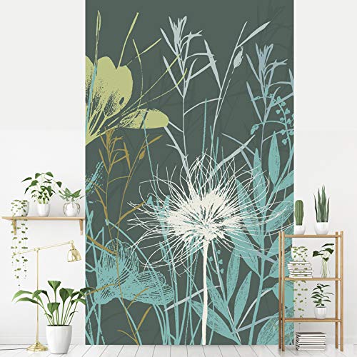 Plage 145458 Panoramic Woven Beach - Vegetal Turquoise, Green, 1.5 x 2.5 m, 1,5x 2,5m - Image 2