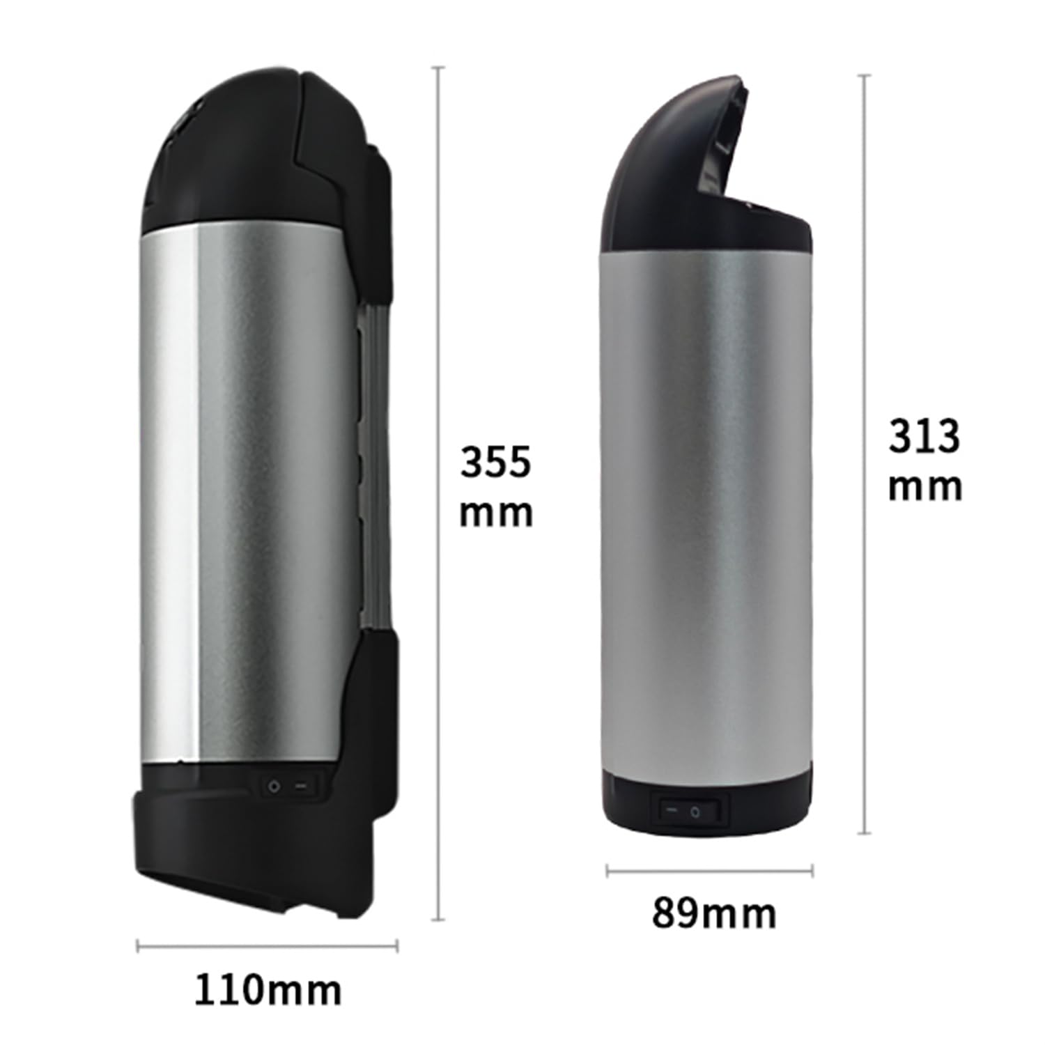 Batterie pour vélo électrique Bouteille d'eau Batterie pour vélo électrique 36 V 10,4 Ah/12 Ah/14 Ah, 48 V 10,5 Ah Batterie pour vélo avec Chargeur 250 W-1000 W (36V 10.4AH)