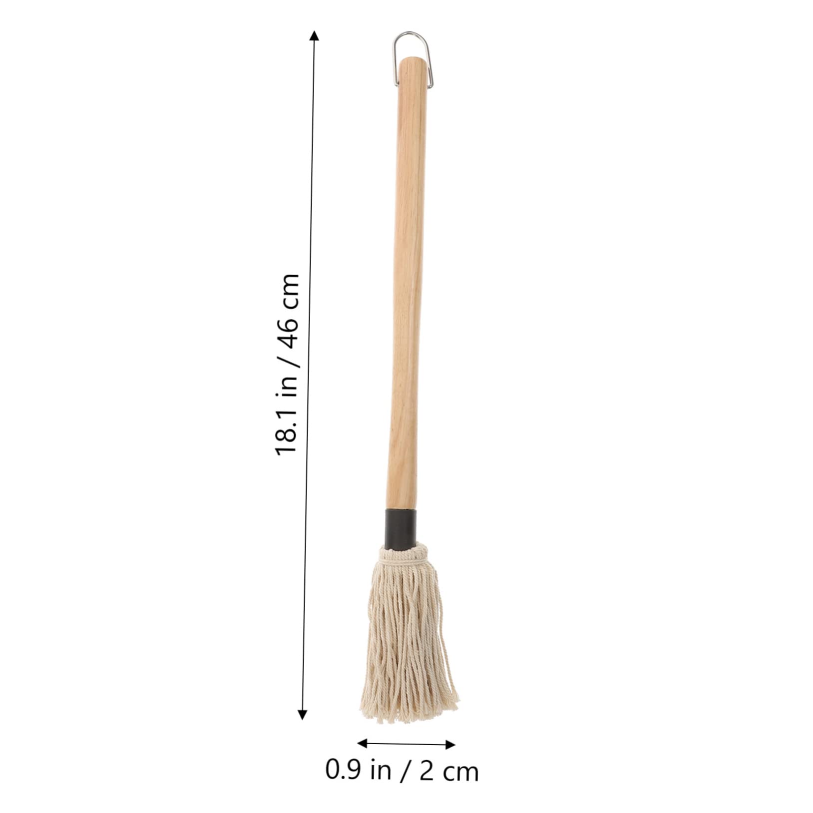 BESTonZON 8Pcs Bbq Brush Replaceable Oil Brushes for Grilling Baking Durable Handles Barbecue Accessories for Easy Oiling Basting