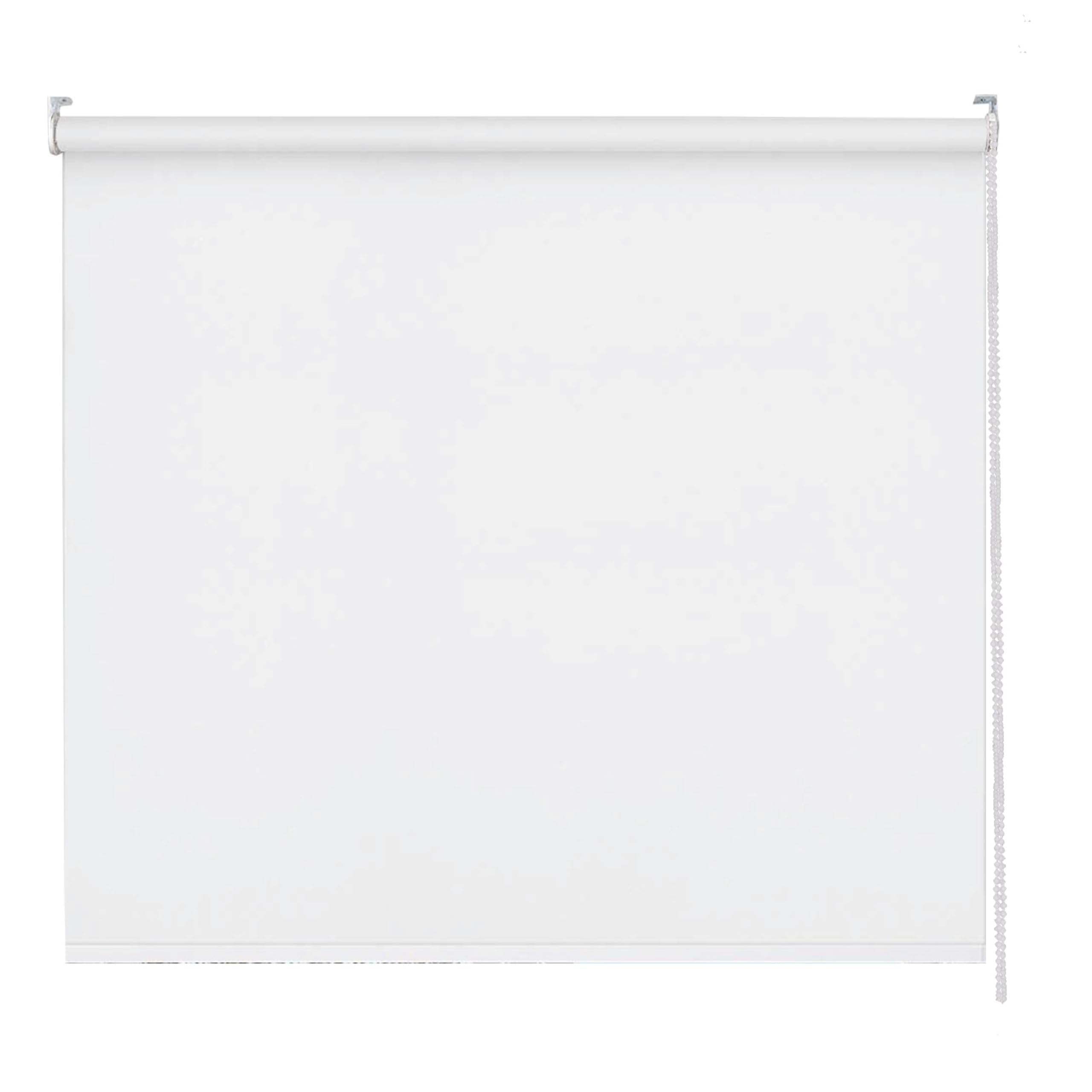 Apex Furnishings White Blackout roller blinds for windows, Thermal Insulated UV Protection Child Safety Trimmable Easy Fit Home office Window Blinds W 114cm x L 210cm
