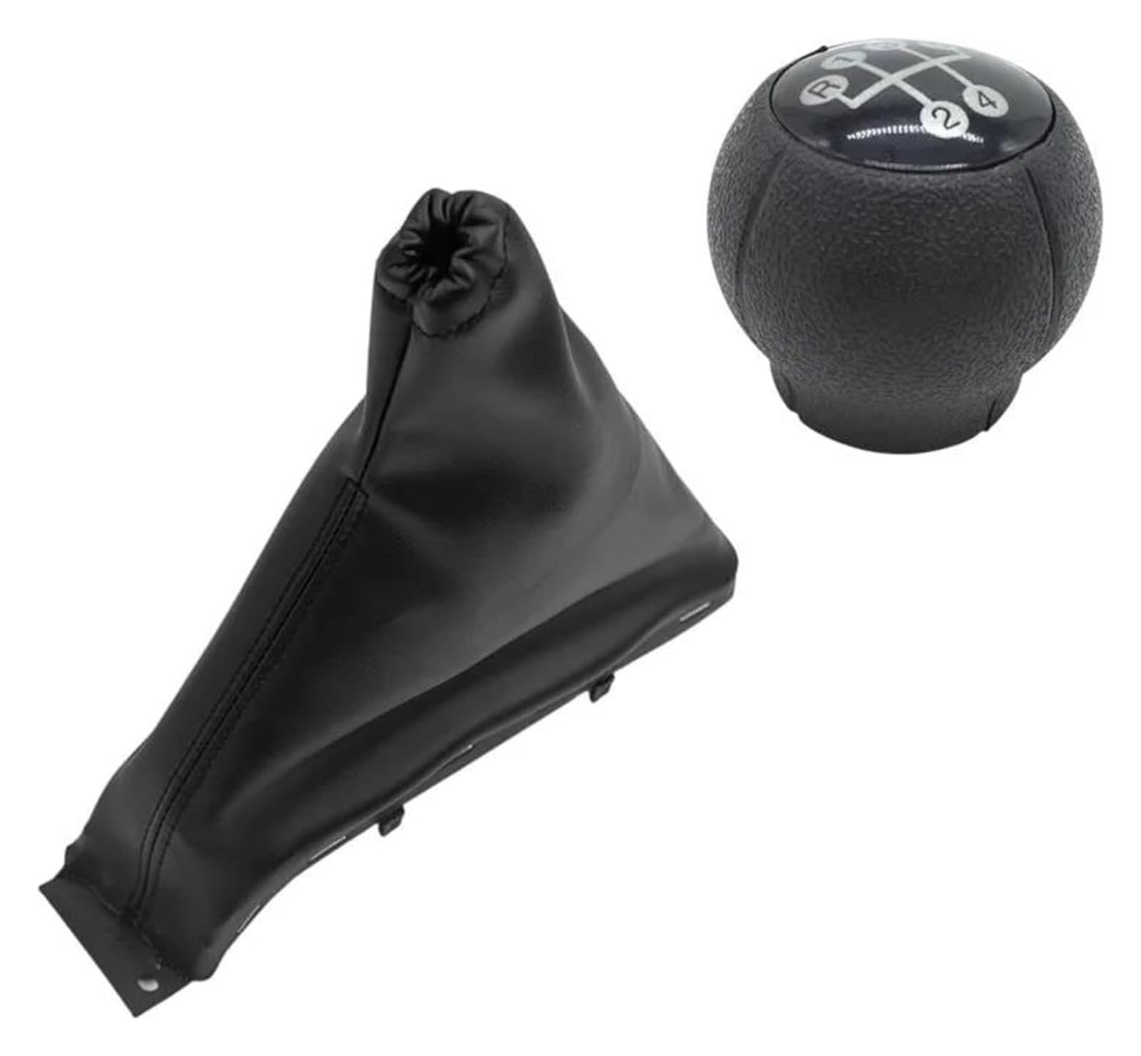 gangxiao Car Shift Gear Knob for Opel for Astra F 1991-1998 Car Styling Gear Shift Knob Handbrake Lever Shifter Gaiter(Handbrake Gearknob)
