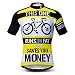 Uomo Ciclismo Jersey Mountain Bike Jersey Top Estate Della Bicicletta Camicia Traspirante Ciclo Usura Pro Ciclo Abbigliamento, A2cf0124, Large