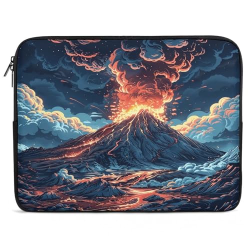 Funda para laptop 17 pulgadas Volcano impermeable maletín protector antichoque