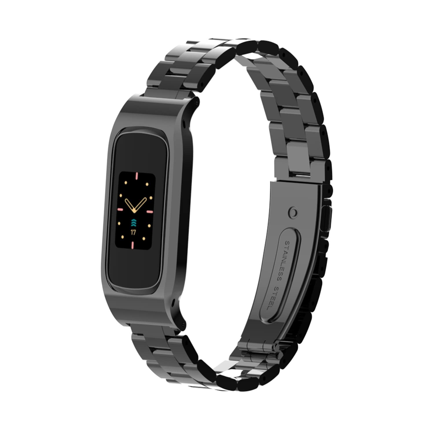 Gheper Bracelet De Montre En Métal Compatible Avec Fitbit Luxe