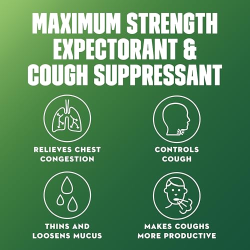 Mucinex DM 12Hr Maximum Strength Chest Congestion & Cough Medicine for Adults, Cold and Cough Medicine for Excess Mucus Relief, 1200 mg Guaifenesin & 60 mg Dextromethorphan HBr, 28 Bi-Layer Tablets - image 2